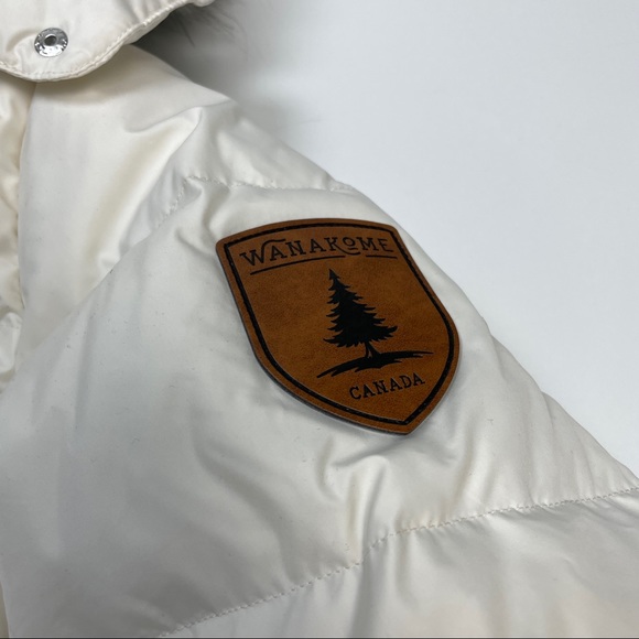 Wanakome Clio Ivory Short Parka Jacket - Picture 6 of 7